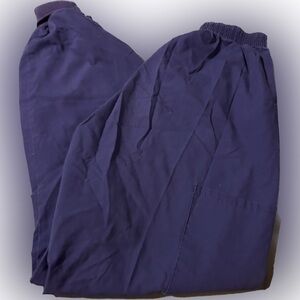 MEDLINE - purple cuffed Scrub Pants s